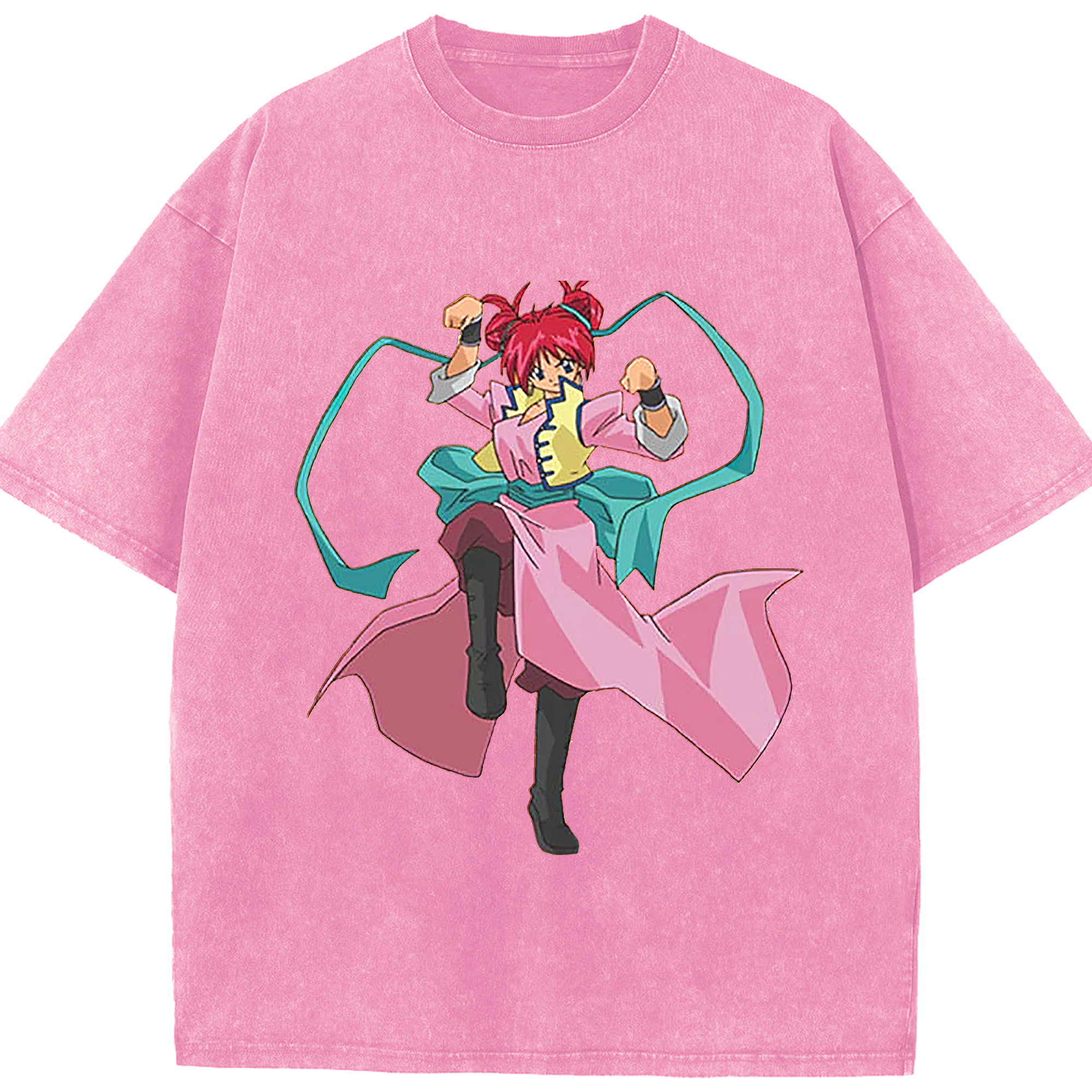 （画像用） 遊☆戯☆王 Yu-Gi-Oh! 綿100% ヴィンテージ風 半袖Tシャツ（フロントプリント）